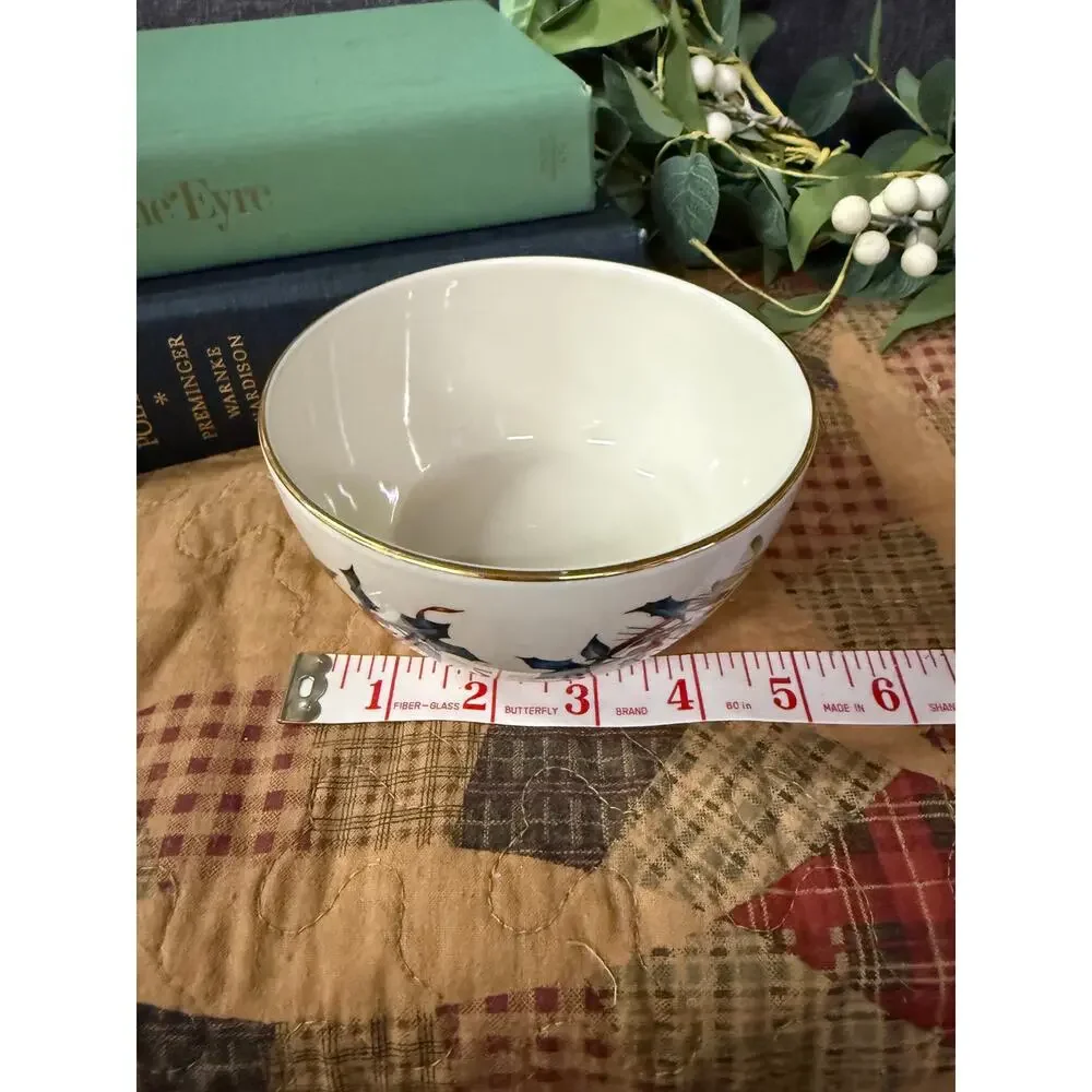 Lenox Winter Greetings Holiday Bowl